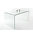Invicta Interior Extravagante glazen eettafel FANTOME 120cm transparant bureau volledig glazen tafel - 22862