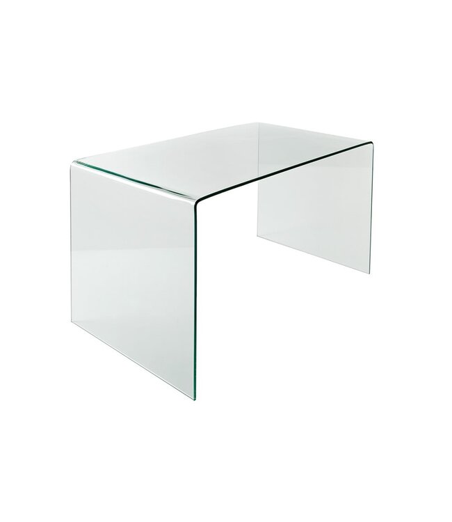 Invicta Interior Extravagante glazen eettafel FANTOME 120cm transparant bureau volledig glazen tafel - 22862