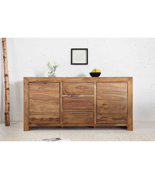 Invicta Interior Massives Dressoir PURE 135cm Sheesham steenafwerking Palisander - 22686