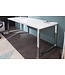 Invicta Interior Modern bureau WHITE DESK 140cm witte hoogglans bureautafel - 21141