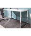 Invicta Interior Modern bureau WHITE DESK 120cm witte hoogglans bureautafel - 20999