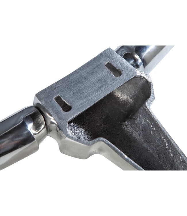 Invicta Interior Modern design wanddecoratie BULL 75cm zilver aluminium stierenkop - 20075