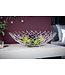 Invicta Interior Design fruitschaal STRUCTUUR 45cm zilver gepoedercoat metaal - 19008
