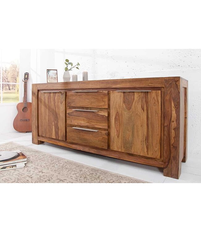 Invicta Interior Massives Dressoir MAKASSAR 175cm Sheesham Kommode Palisander - 18810