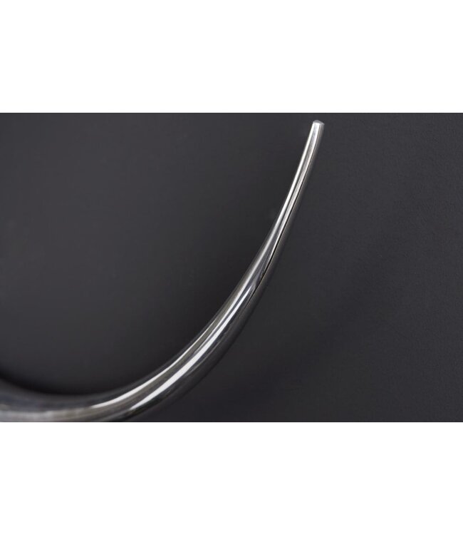 Invicta Interior Modern design wanddecoratie BULL XL 120cm zilver aluminium stierenkop - 8528