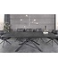 Invicta Interior Uitschuifbare eettafel MIKADO 180-230cm grafiet keramiek zwart ster onderstel - 46496