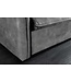 Invicta Interior Design slaapbank APARTMENT 215 cm grijs fluwelen 3-zitsbank incl. bedbox kussen - 47133