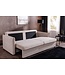Invicta Interior Design slaapbank APARTMENT 215cm beige corduroy 3-zits bank incl. bedbox kussen - 47132