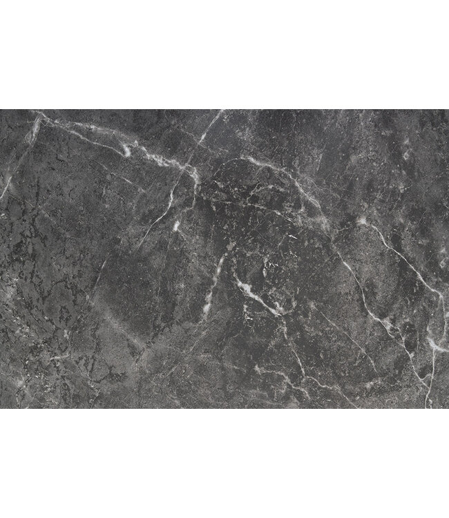 Invicta Interior Moderne eettafel MILANO 180cm antraciet keramiek zwarte metalen poten - 46993