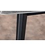 Invicta Interior Moderne eettafel MILANO 160 cm antraciet keramiek zwarte metalen poten - 46992