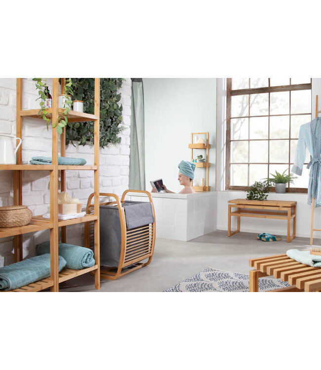 Invicta Interior Bamboe spa plank 145 cm, natuurlijke bamboe - 40943