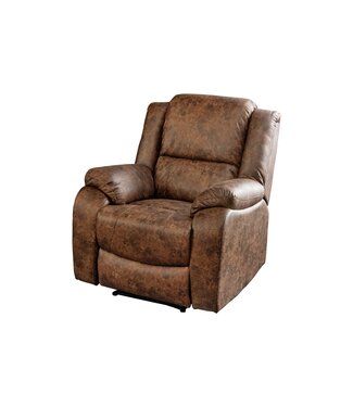 Invicta Interior Bioscoopfauteuil HOLLYWOOD kunstleer antiekbruin - 47596