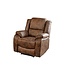 Invicta Interior Bioscoopfauteuil HOLLYWOOD kunstleer antiekbruin - 47596