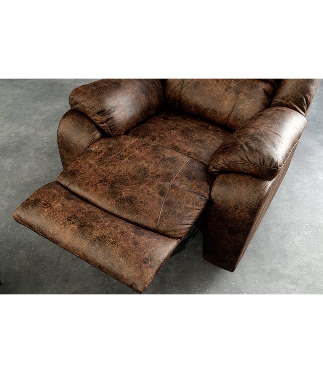 Invicta Interior Bioscoopfauteuil HOLLYWOOD kunstleer antiekbruin - 47596