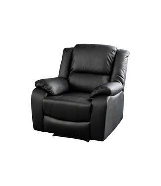 Invicta Interior Bioscoopfauteuil HOLLYWOOD kunstleer zwart - 47595