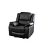 Invicta Interior Bioscoopfauteuil HOLLYWOOD kunstleer zwart - 47595