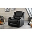 Invicta Interior Bioscoopfauteuil HOLLYWOOD kunstleer zwart - 47595
