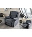 Invicta Interior Bioscoopfauteuil HOLLYWOOD, gestructureerde stof, donkergrijs - 47594