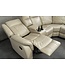 Invicta Interior Cinema fauteuil HOLLYWOD 5-zits kunstleer beige - 47589