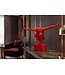 Invicta Interior Decoratief beeldje HOOGDIVER 50 cm handgemaakte atleet sculptuur rood - 48042