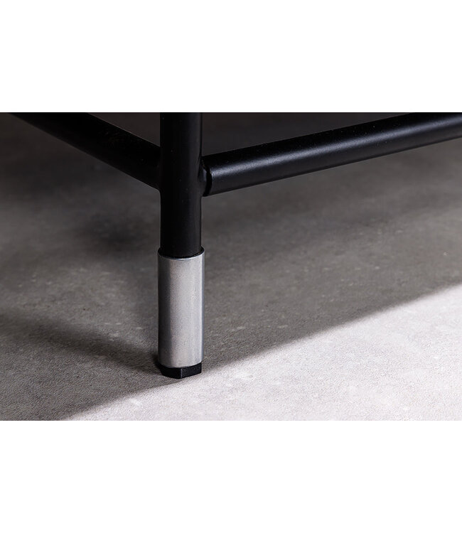 Invicta Interior Dressoir HERITAGE 160cm mozaïek botten zwart wit - 48633