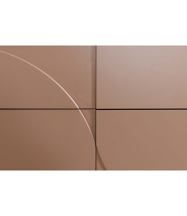 Invicta Interior Dressoir SAVOY 150 cm 3D naturel met travertijnmarmeren keramisch blad - 47806