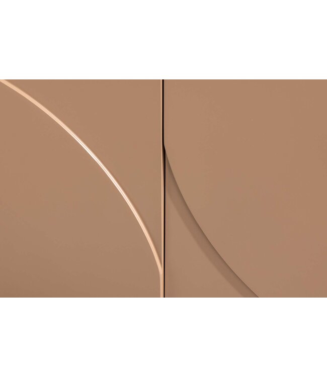 Invicta Interior Dressoir SAVOY 180 cm 3D naturel met travertijnmarmeren keramisch blad - 47796