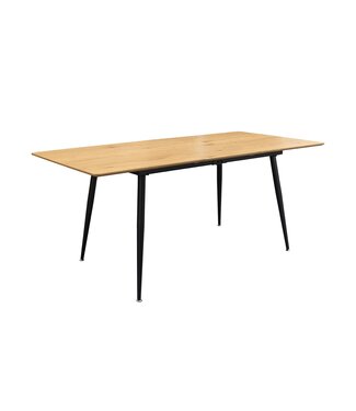 Invicta Interior Eettafel APARTMENT 120-160 cm uitschuifbaar, natuurlijke look van wild eikenhout - 47069