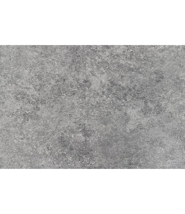 Invicta Interior Eettafel APARTMENT 140 cm, grijze steenlook met zwart metalen frame - 47066