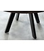 Invicta Interior Eettafel IRON CRAFT Ø 120cm rond mangohout taupebruin met zwarte poten - 46796