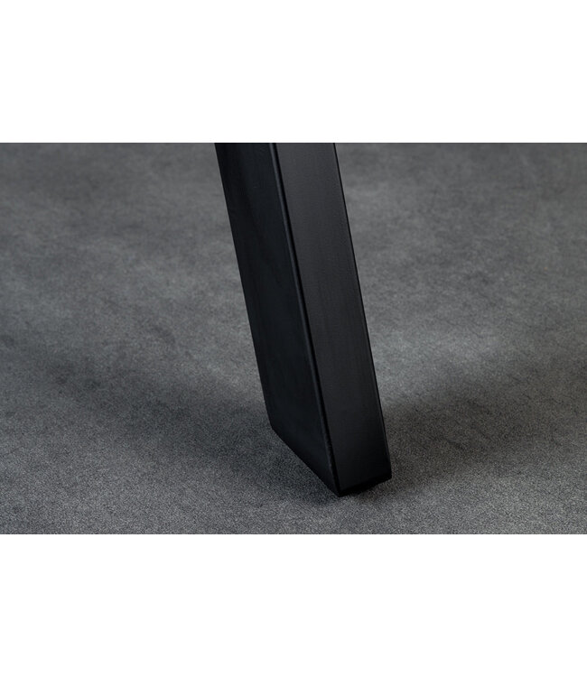 Invicta Interior Eettafel IRON CRAFT Ø 140cm rond mango naturel met zwarte metalen poten - 45256