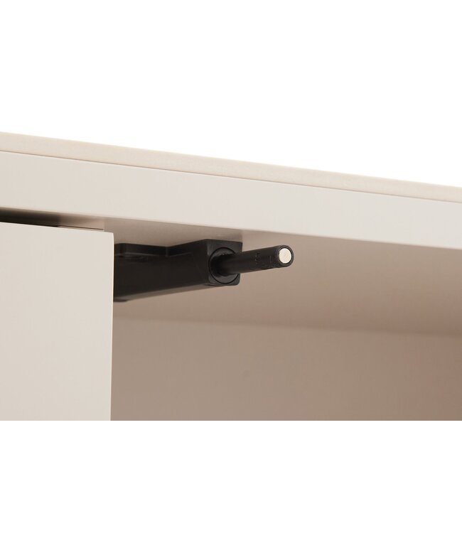 Invicta Interior Highboard SAVOY 130 cm 3D met wit marmeren keramisch blad - 47799