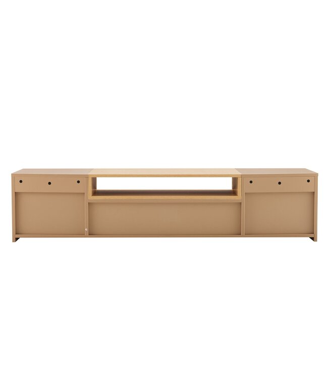 Invicta Interior TV-Board LOFT 160cm hangend naturel grijsbeige - 47809