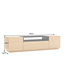 Invicta Interior TV-bord LOFT 160 cm naturel zwart - 47811