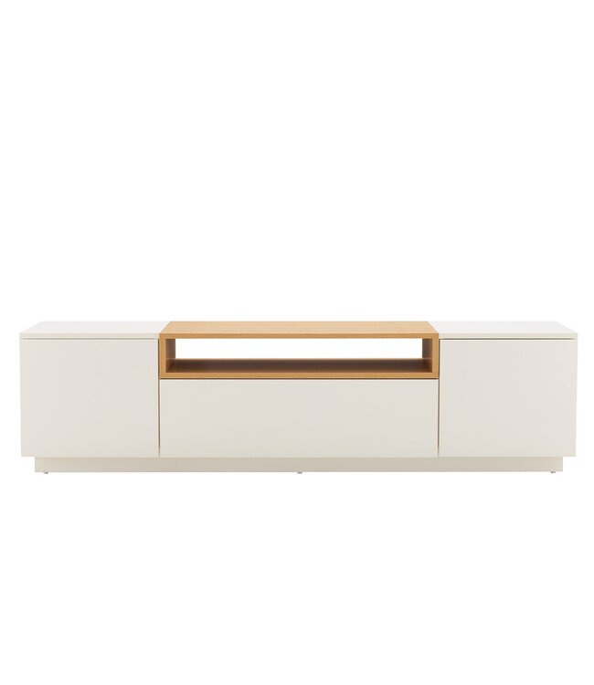 Invicta Interior TV-bord LOFT 160cm wit naturel - 47810
