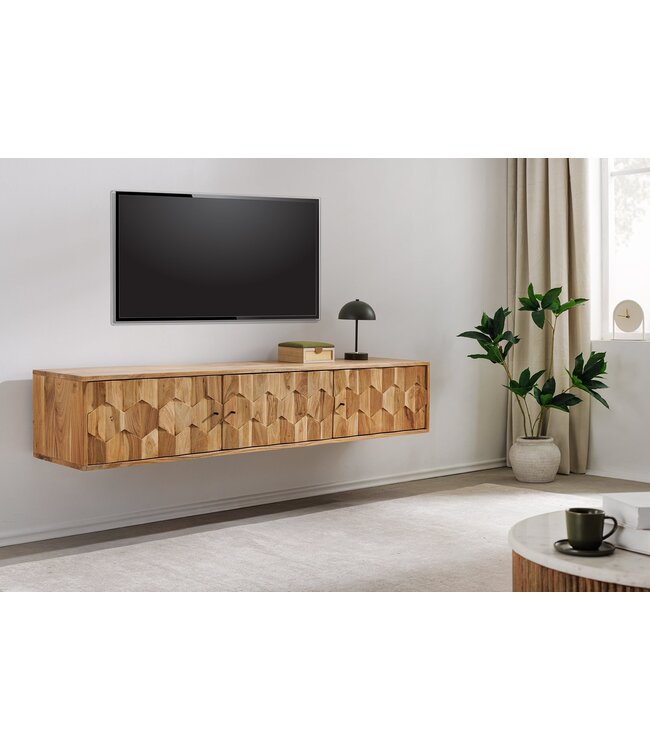 Invicta Interior TV-bord MYSTIC LIVING 160cm hangend acaciahout - 47770