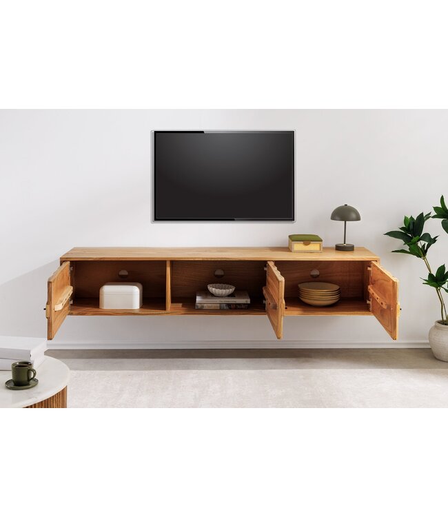 Invicta Interior TV-bord MYSTIC LIVING 160cm hangend acaciahout - 47770