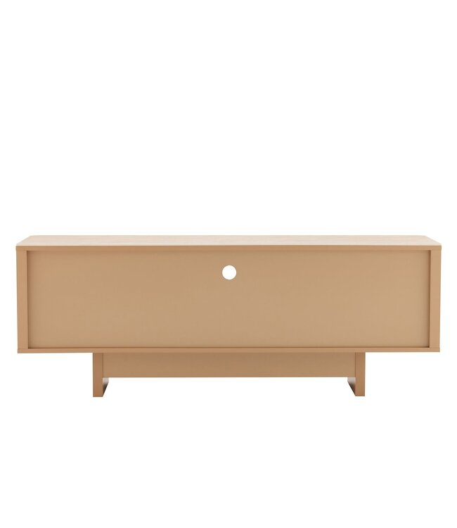 Invicta Interior TV-meubel SAVOY 150cm 3D naturel met travertijnmarmeren keramisch blad - 47797