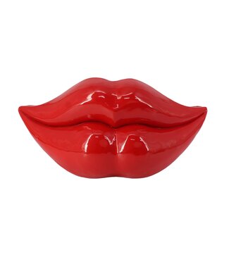 Invicta Interior Vaas LIP 55cm rode lippen - 48058