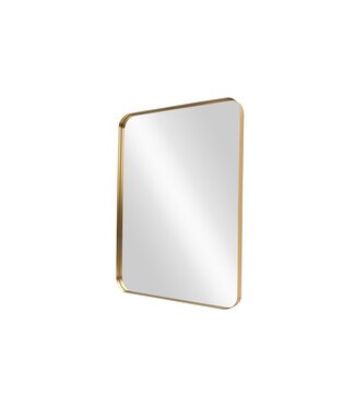 Invicta Interior Wandspiegel AMSTERDAM 100 cm aluminium goud - 48234