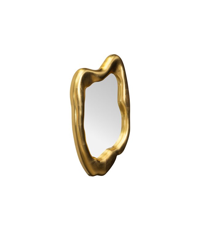 Invicta Interior Wandspiegel AURA 90 cm goud - 48187