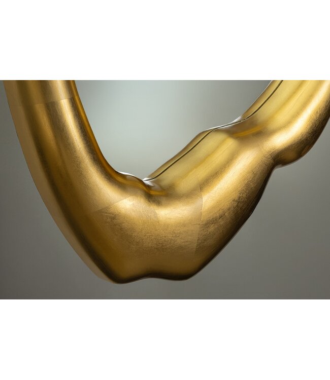 Invicta Interior Wandspiegel AURA 90 cm goud - 48187