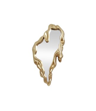 Invicta Interior Wandspiegel FLUIDUM 150cm goud - 48184