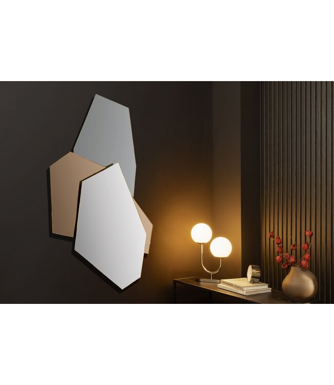 Invicta Interior Wandspiegel GEOMETRIC II 125 cm meerkleurig - 48193