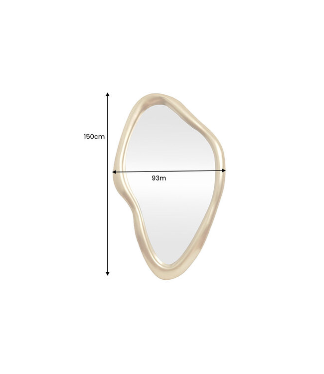Invicta Interior Wandspiegel MARQUISE 150 cm goud - 48182