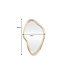 Invicta Interior Wandspiegel MARQUISE 150 cm goud - 48182