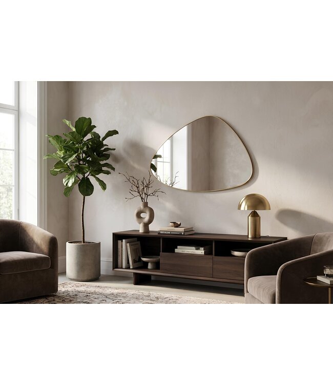 Invicta Interior Wandspiegel NOEMI 85 cm goud - 48185