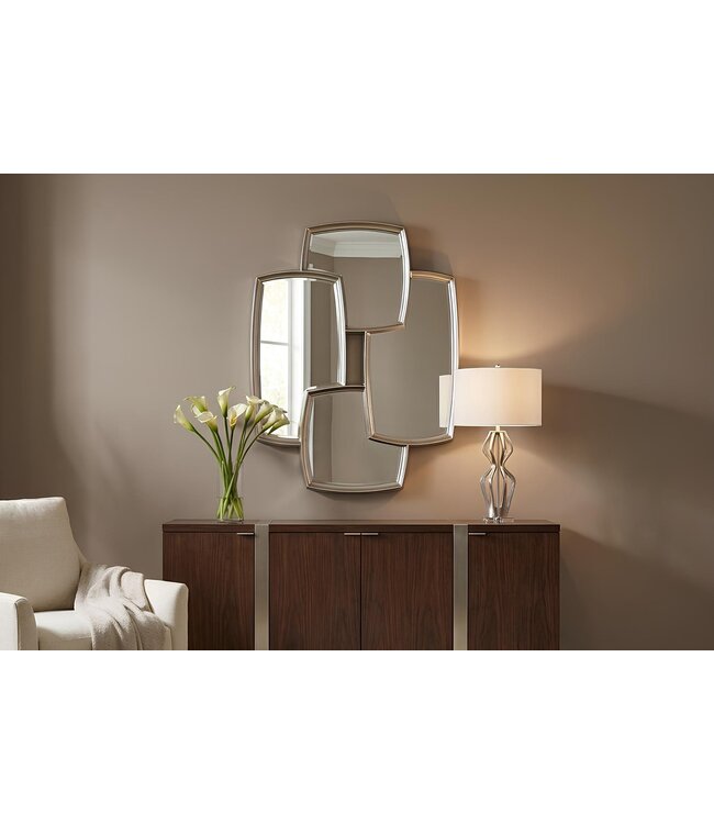 Invicta Interior Wandspiegel QUADRA 90 cm zilver - 48191