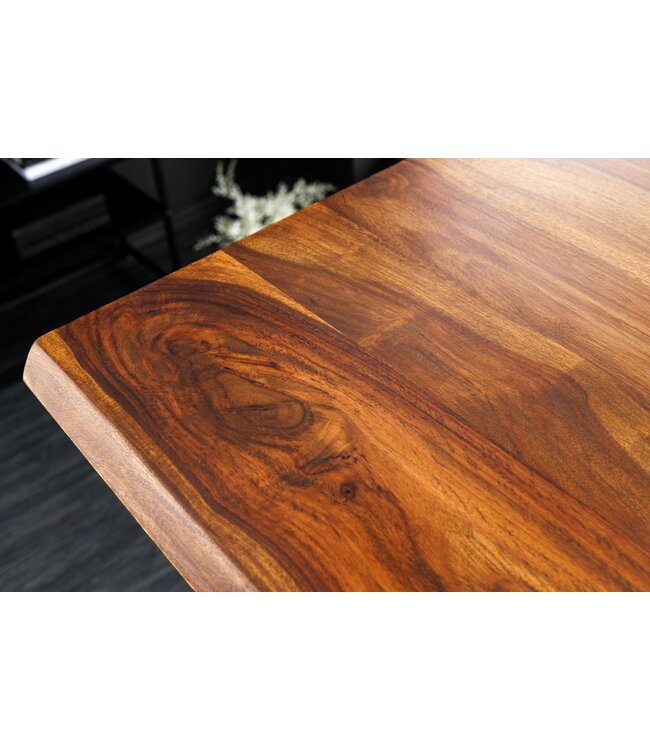 Invicta Interior Bureau MAMMUT 140 cm tafelblad van sheeshamhout zonder poten - 45307