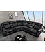 Invicta Interior Cinema fauteuil HOLLYWOOD 5-zits kunstleer zwart - 47590